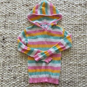 Old Navy Multicolor Striped Kids Hoodie